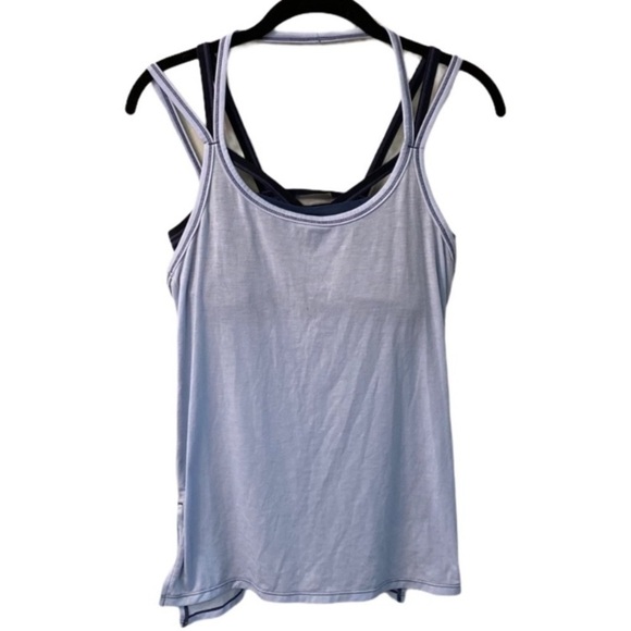 Athleta Blue Drishti Sports Bra Tank - Picture 3 of 12
